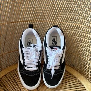 Vans Black & White Old Skool Low-Top Sneakers